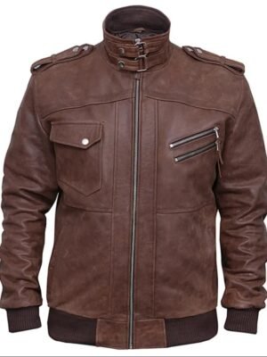 Hooded Bomber Jacket