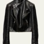 Vintage Leather Biker Jacket