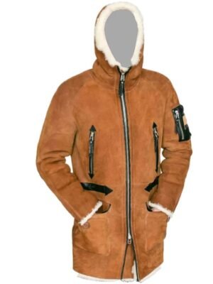 italian overcoat with a hood