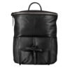 leather black backpack mens