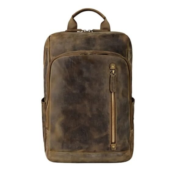leather Business Backpack