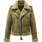 ladies shearling jacket