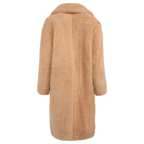 Brown Shearling Coat women