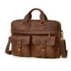 Women vintage leather messenger bags