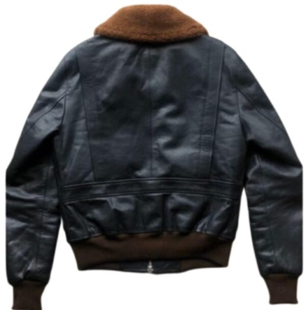 leather and fur jacket