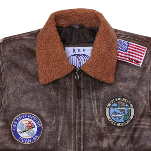 top gun replica bomber jacket