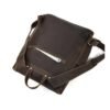 leather slim backpack