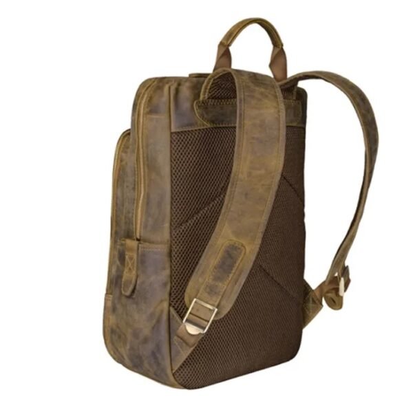 Men's Leather Backpack Travel