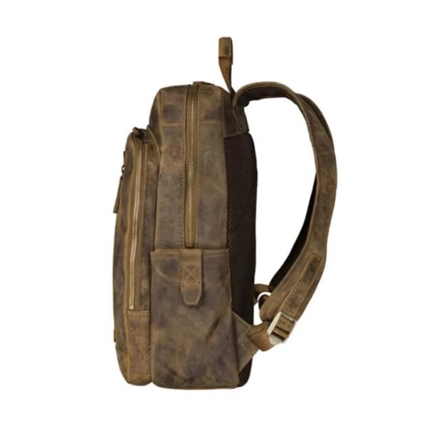 Leather Backpack men