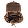 Brown Leather Backpack Vintage
