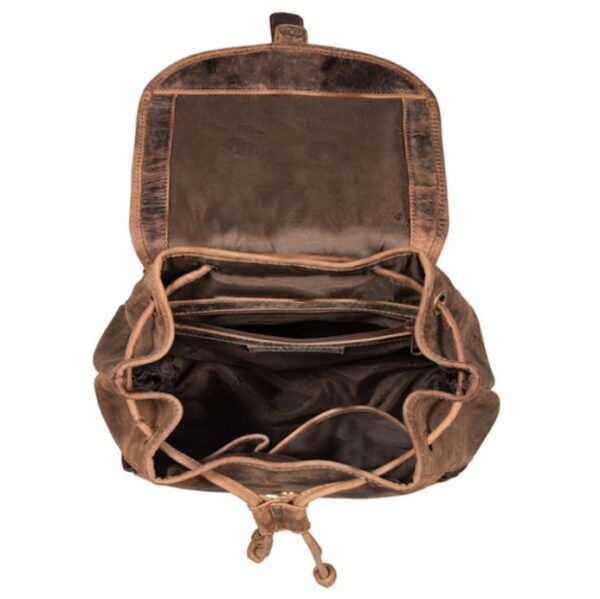 Brown Leather Backpack Vintage