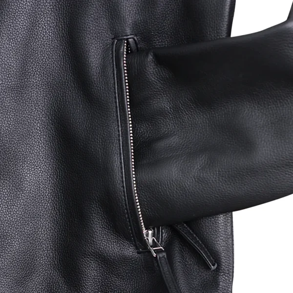 Womens Leather motorcycle Jacket